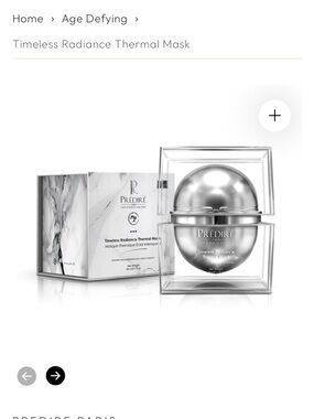 Prédiré Timeless Radiance Thermal Mask — Silver